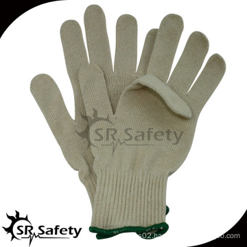 knitted cotton work man glove